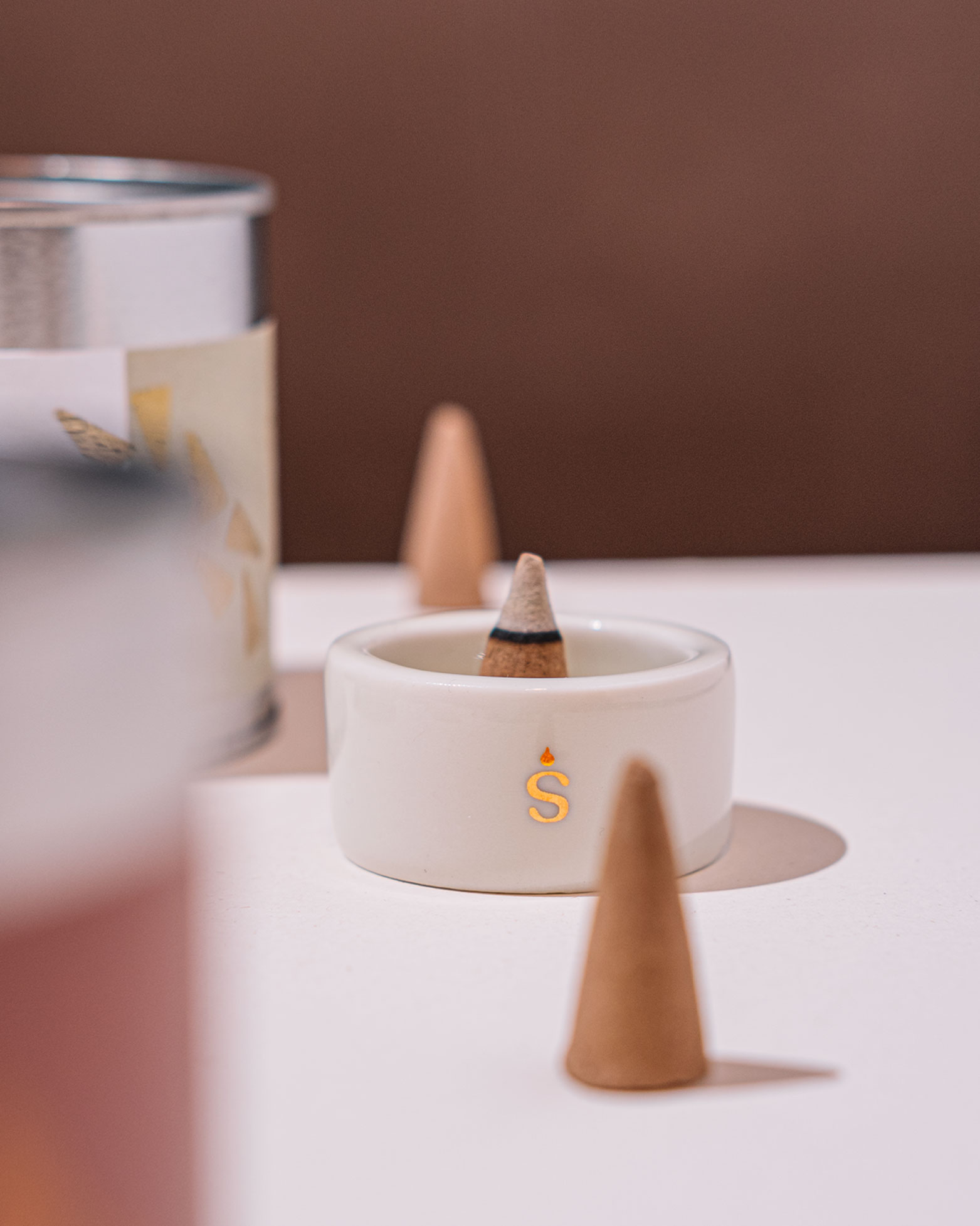 conulețe cu Liniște (con parfumat, incense) - imagine 2