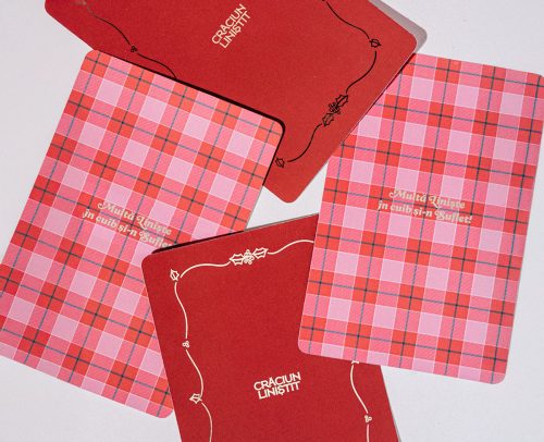 Cartolina Liniștită - de Crăciun