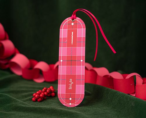 semn de carte Liniștit, festiv